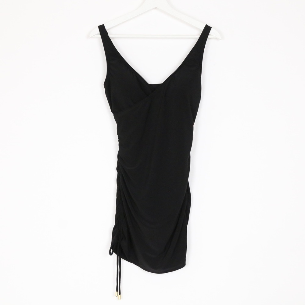 Beyond Control Ruched Swim Dress One Piece NWT